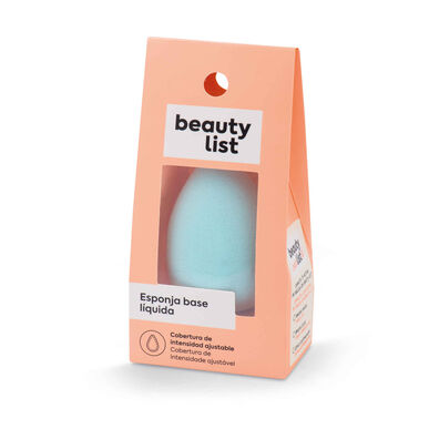 Oválná houbička na tekutý make-up Beauty List