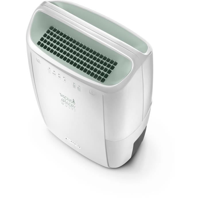 Deshumidificador DELONGHI - DEX212SF - Función para ropa - Caudal de aire 125 m³/h - Capacidad 2,1 L