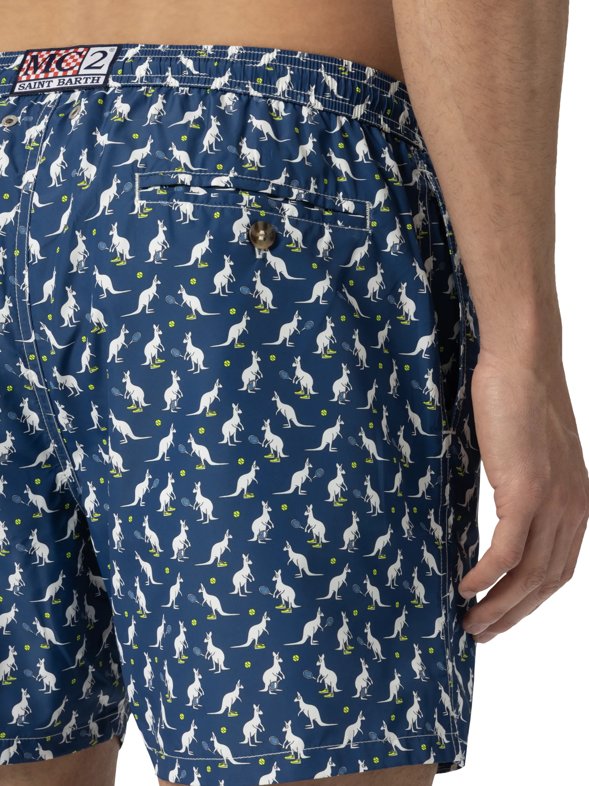 Traje de baño ligero de tejido ligero con estampado de Australia | AUSTRALIA