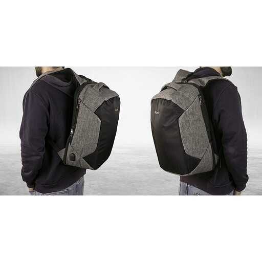 Mochila Portátil-inteligente Airel Impermeable Con Puerto Usb Y Cargador 46x33x16 Cm / 15,6 Pulgadas