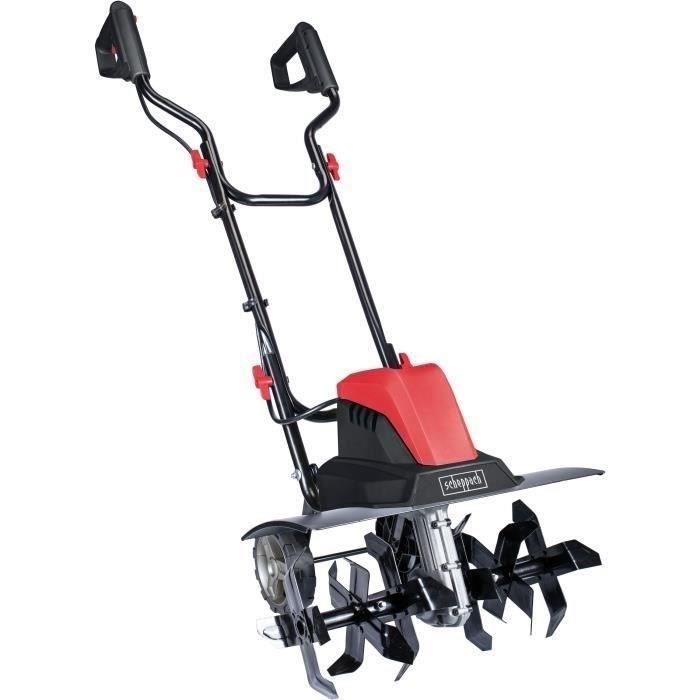Motocultor eléctrico Scheppach MTE460 de 1500 W - Ancho máximo de trabajo: 45 cm