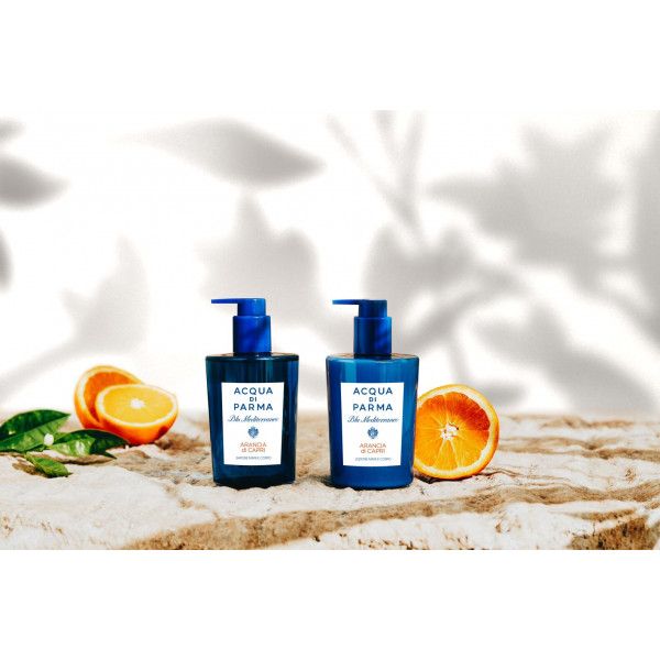 Blu Mediterraneo Arancia di Capri sapun za ruke i tijelo Gelovi za kupanje i sapuni