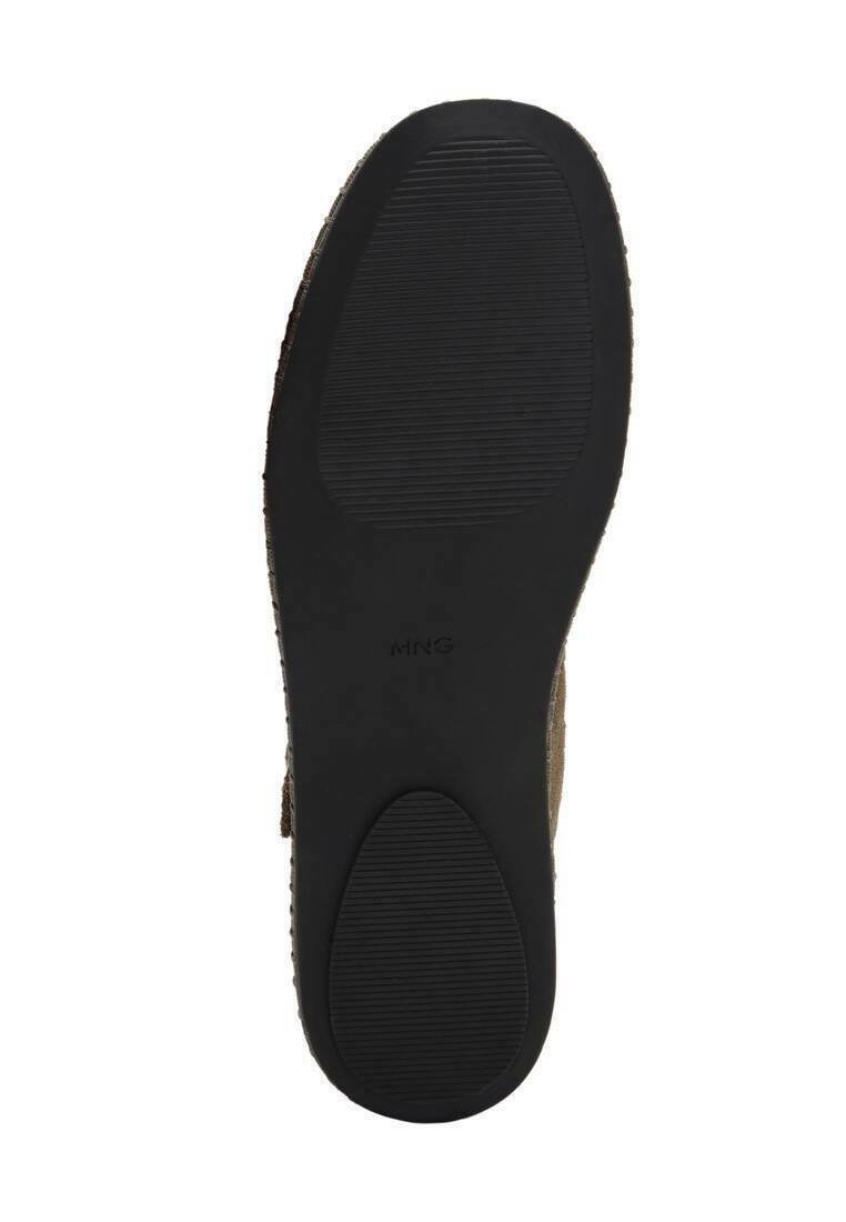 Mango Kids TEEN - Ballerinas mit Knöchelriemen - Khaki