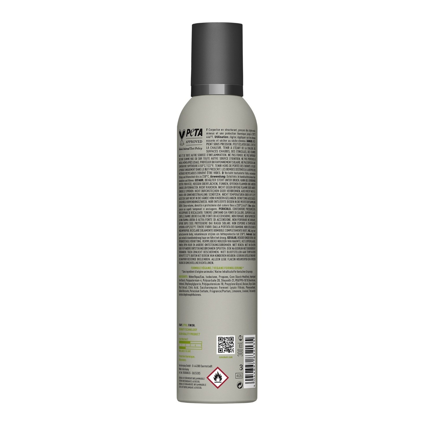 KMS Hairstyling pjena za volumen kose - 300 ml