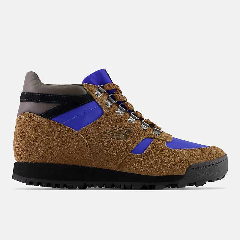 Unisex RAINIER - Dark Earth z morskim błękitem i czernią