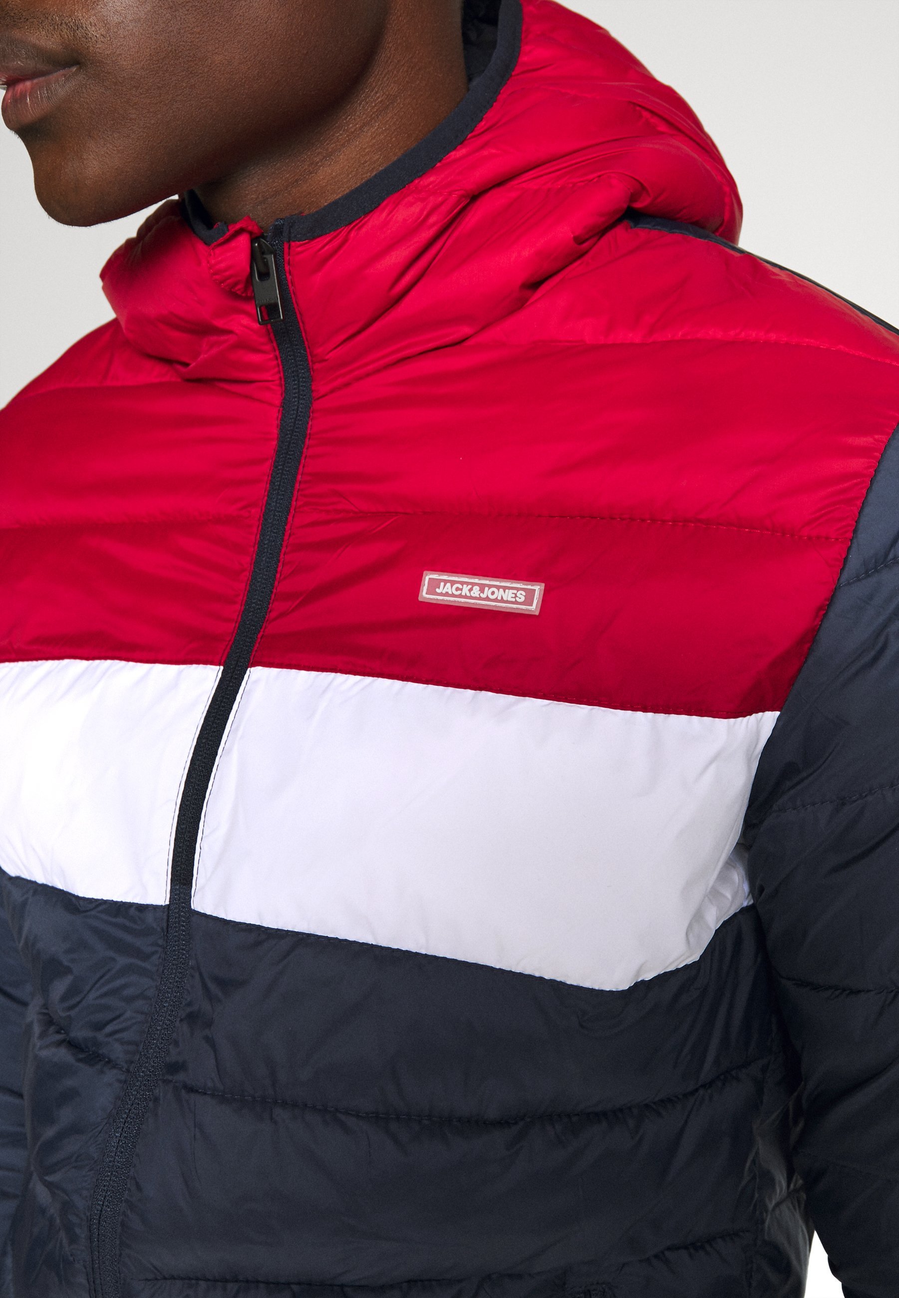 JJVINCENT PUFFER HOOD - Lehká bunda - black