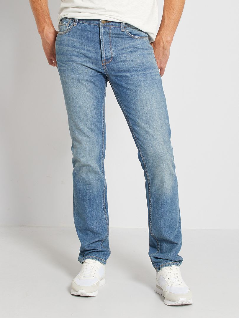 Calça jeans regular tamanho L34 - cor pedra