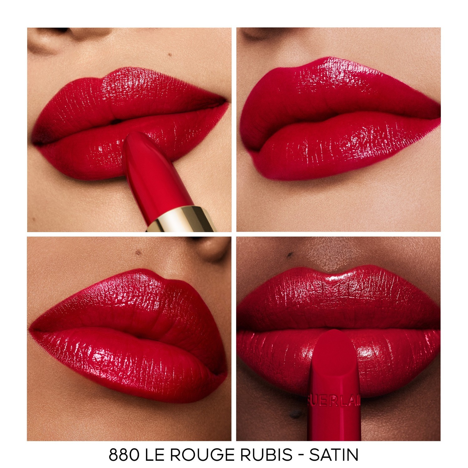 Náhradné balenie rúžu Guerlain Lipstick Rouge G – saténový finiš – 3,5 g