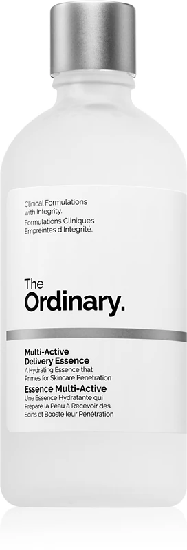 The Ordinary Multi-Active Delivery Essence é uma essência hidratante concentrada que combate as imperfeições da pele.