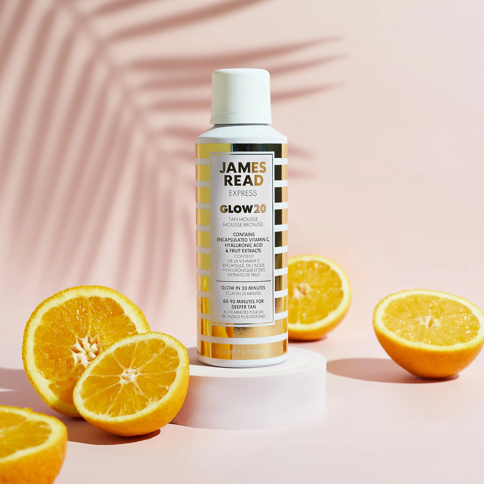 Pianka samoopalająca Glow20 200 ml - James Read