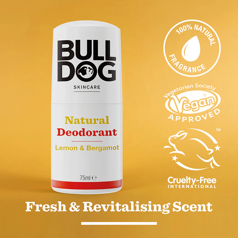Deodorant Bulldog Citrón a Bergamot roll-on