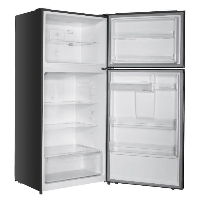 Refrigerador de doble puerta ancha GEDTECH GDP480NFIX 480L - No Frost - Dispensador de agua - Acero inoxidable