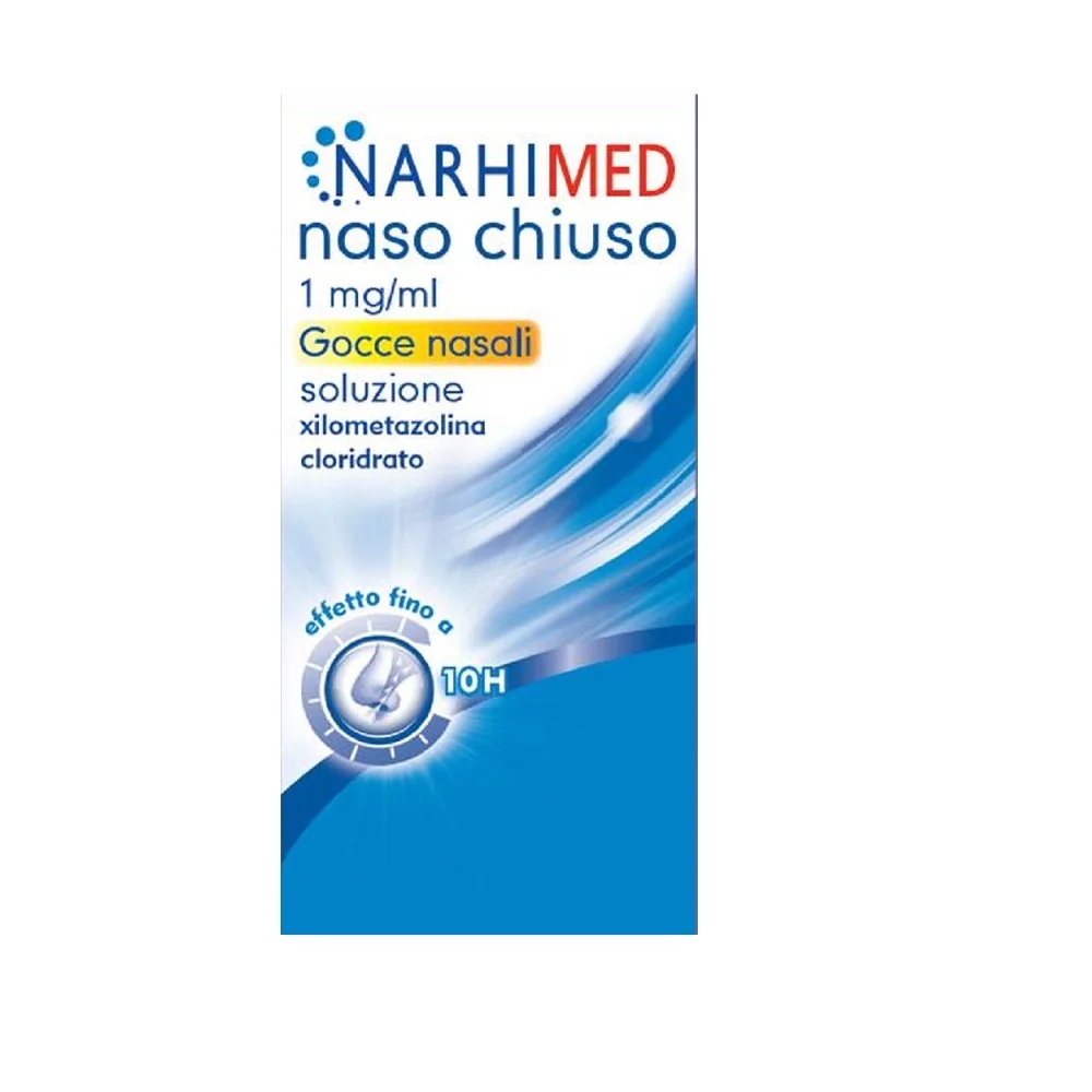 NARHINEL Narhimed Congestión nasal 1 mg/ml Gotas nasales 10 ml Descongestionante