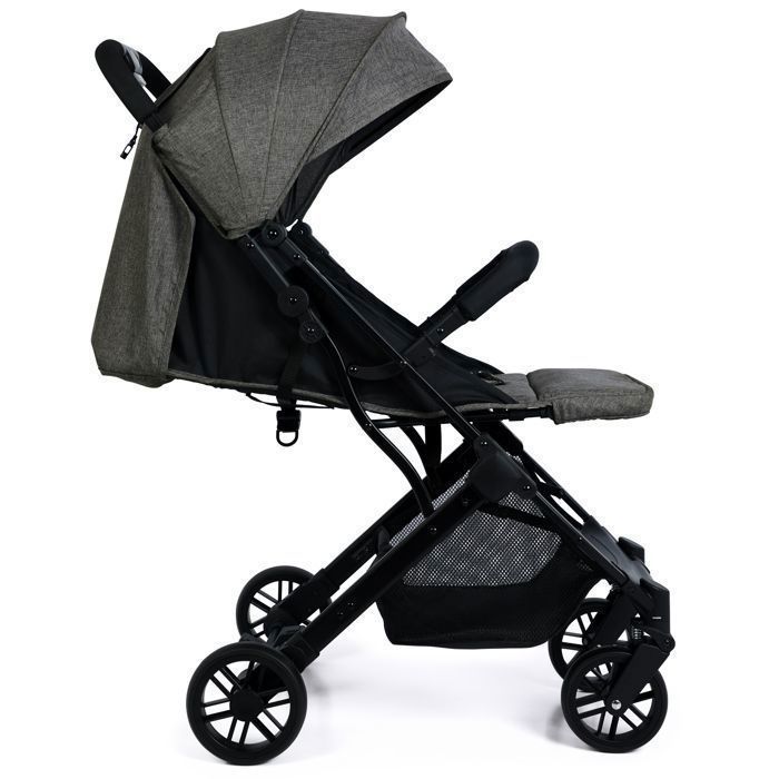 Carrinho de Bebê Ultracompacto TROTTINE Kentucky Cinza Escuro para Recém-Nascidos