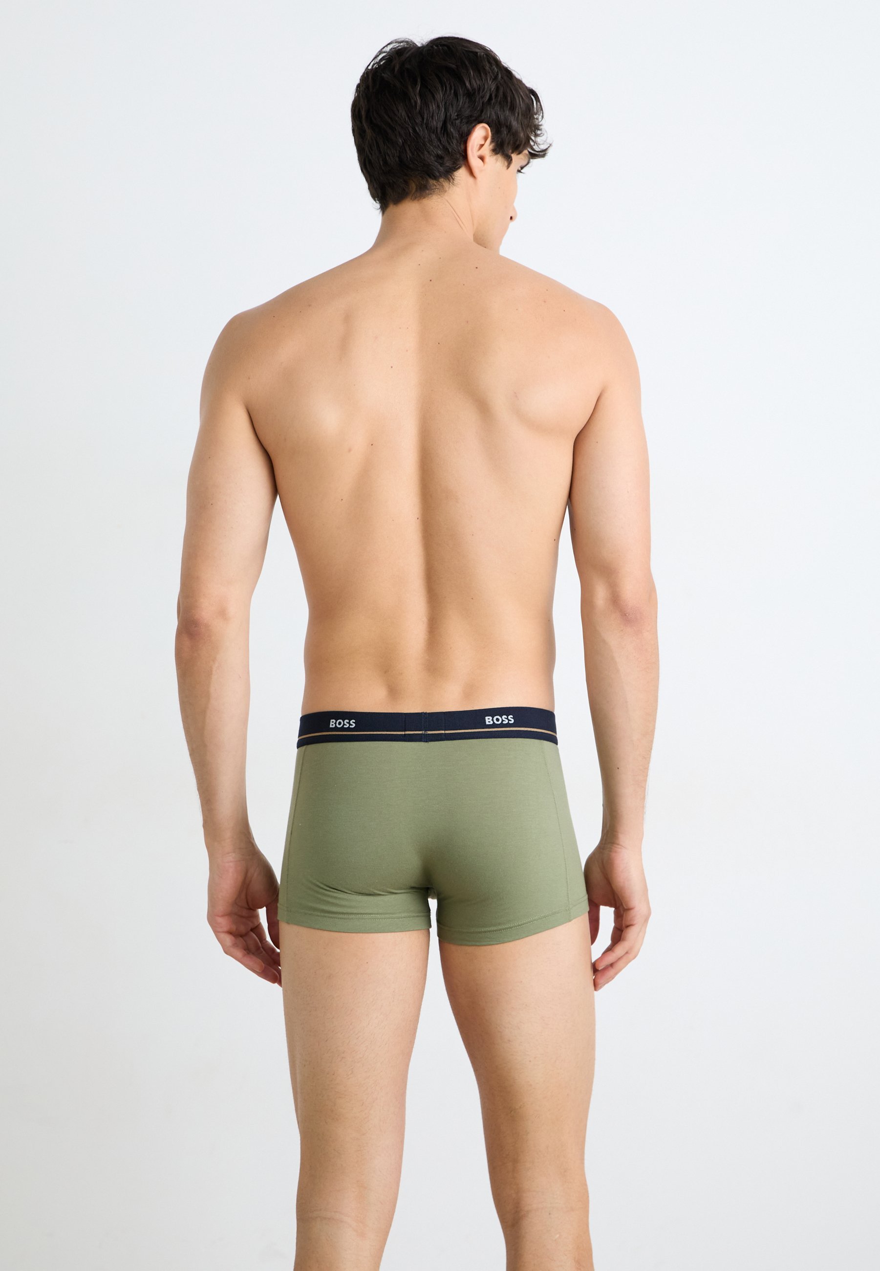 BOSS 5PACK ESSENTIAL - Pánské boxerky - black/green/grey