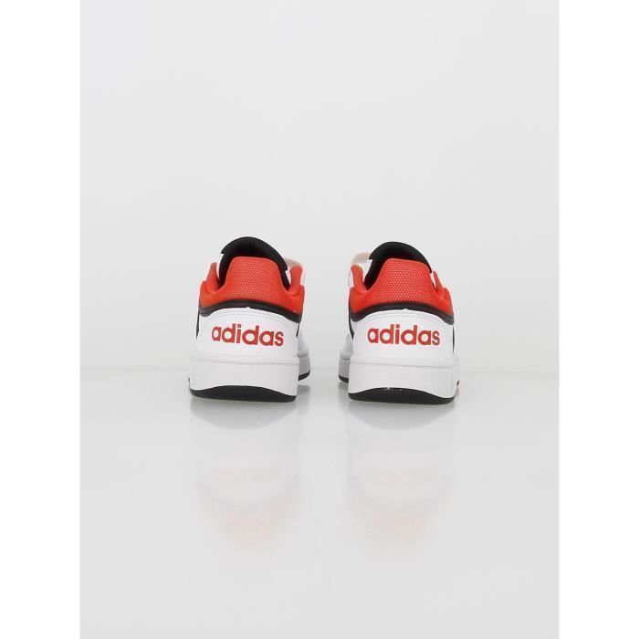 Zapatillas bajas Hoops 3.0 cf c de piel o piel sintética - Adidas - Con cordones - Para niño - Blancas