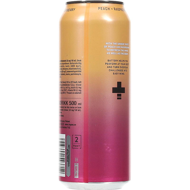 Ringnes Batteri 0,5 l Ferskenbær