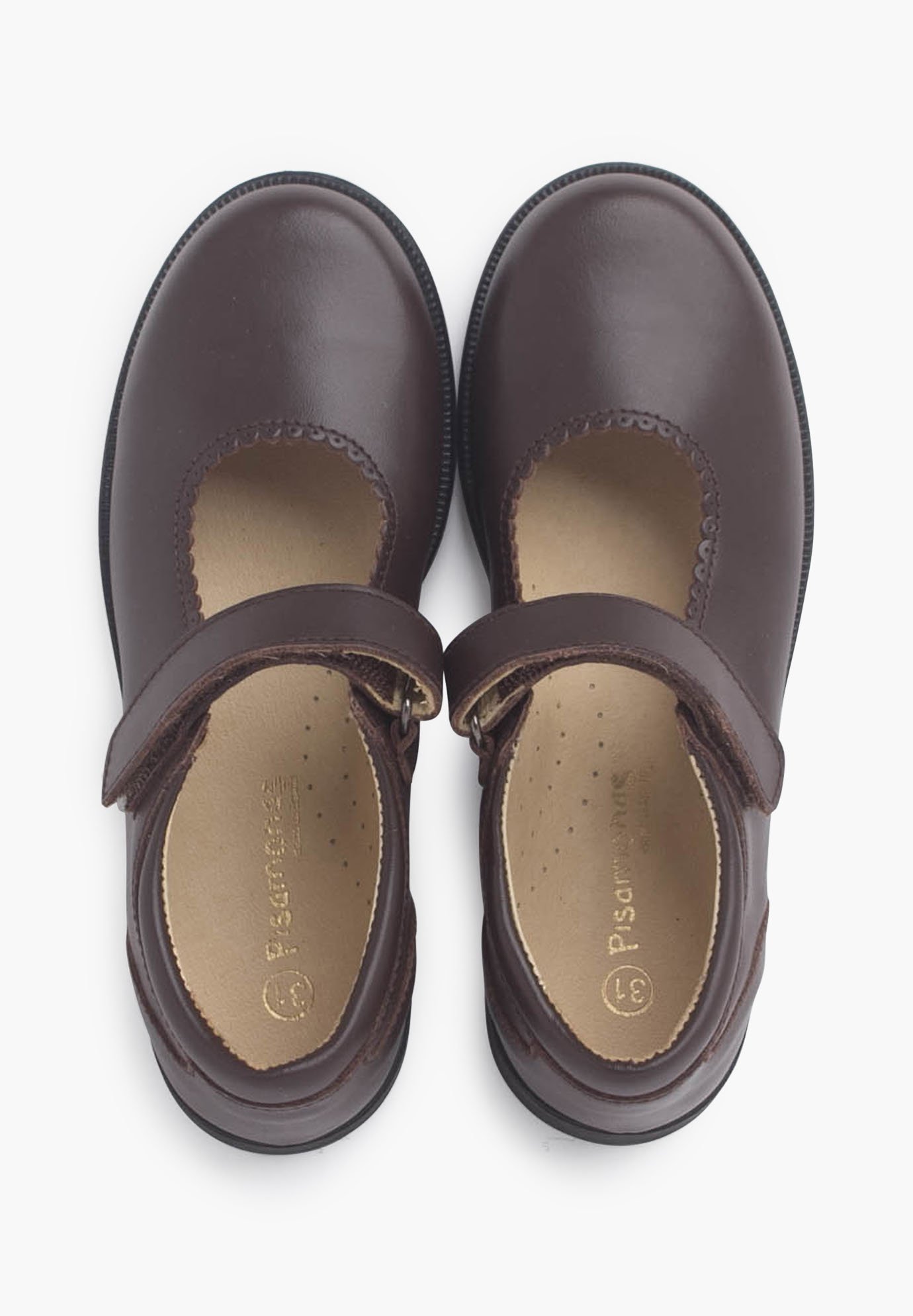 Pisamonas MERCEDITAS - Ballerine con cinturino alla caviglia - marroni