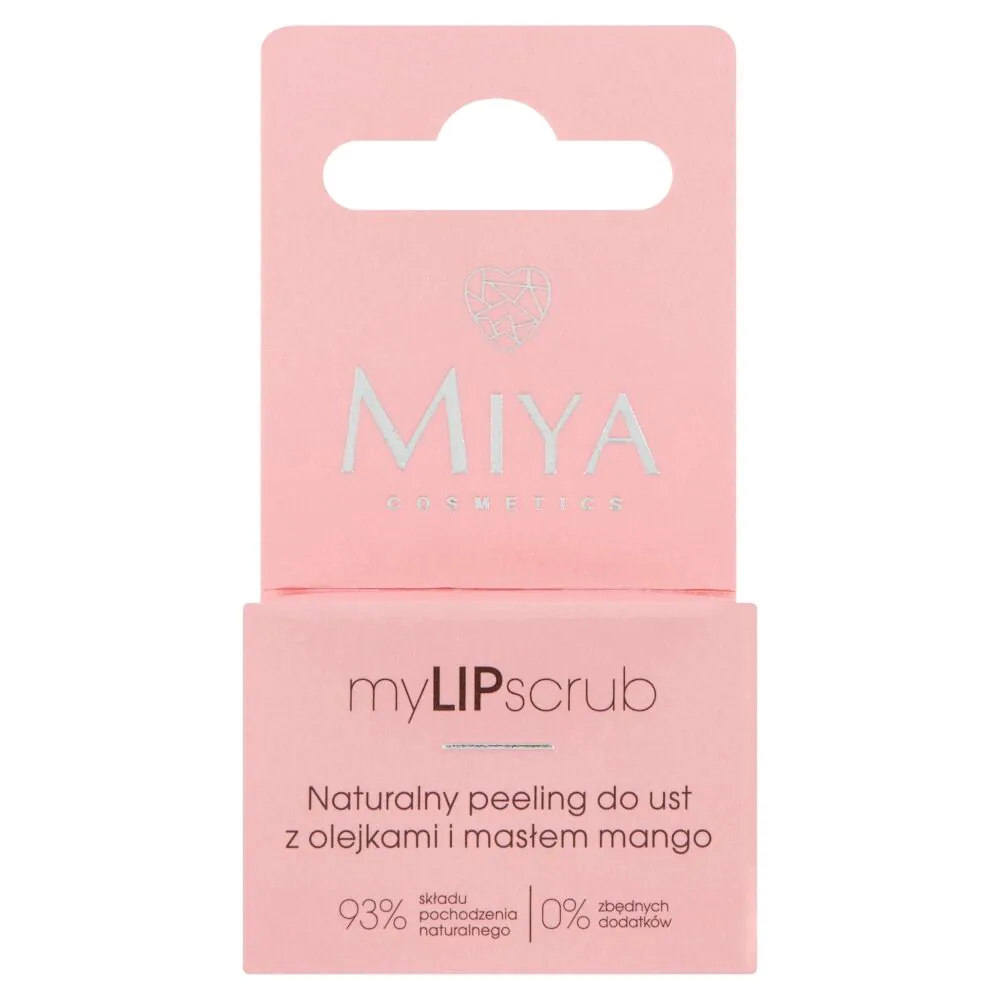 Miya Mylipscrub Naturalny Peeling do ust z Olejkami i Masłem Mango
