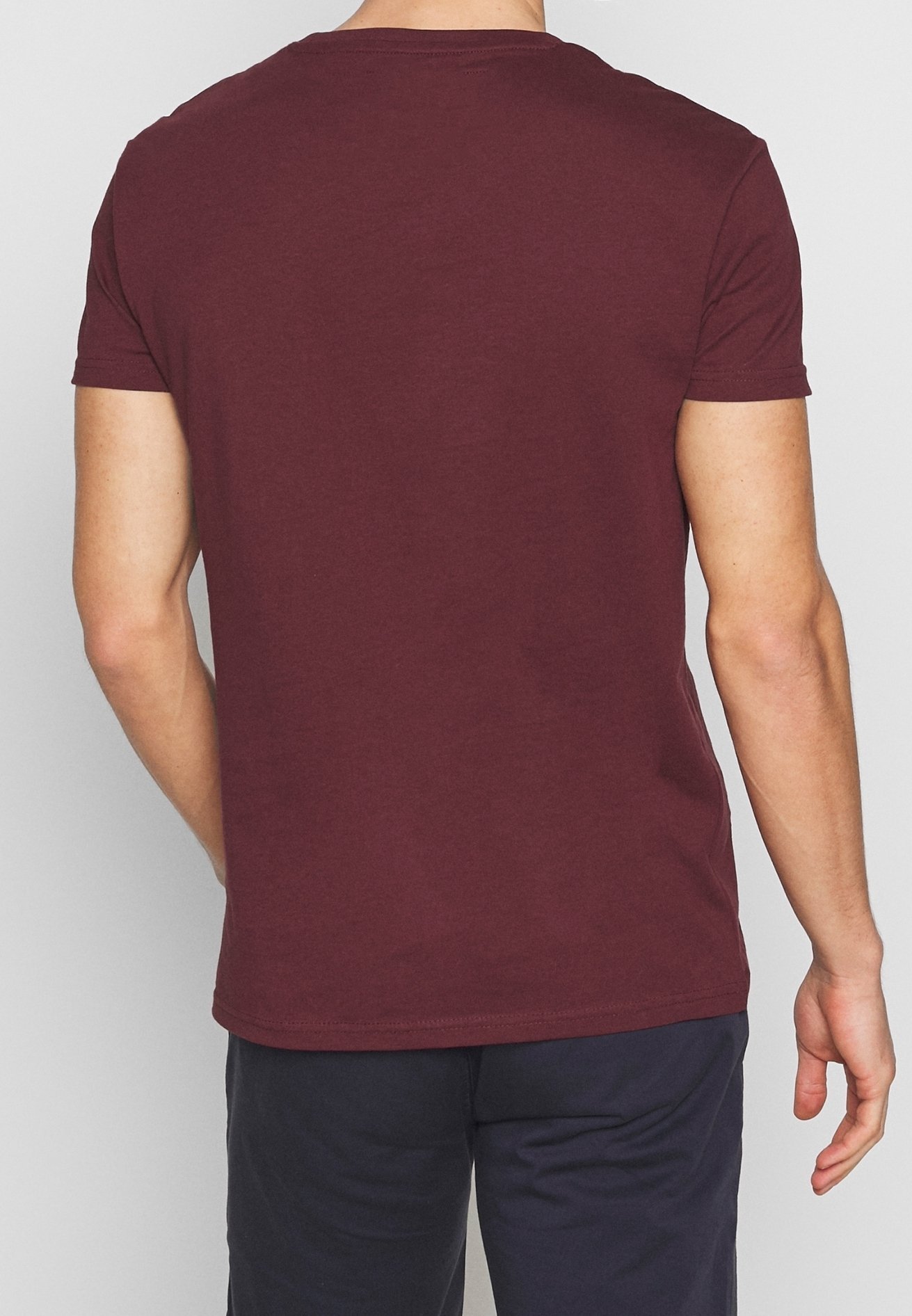 T-shirt imprimé Pier One - bordeaux