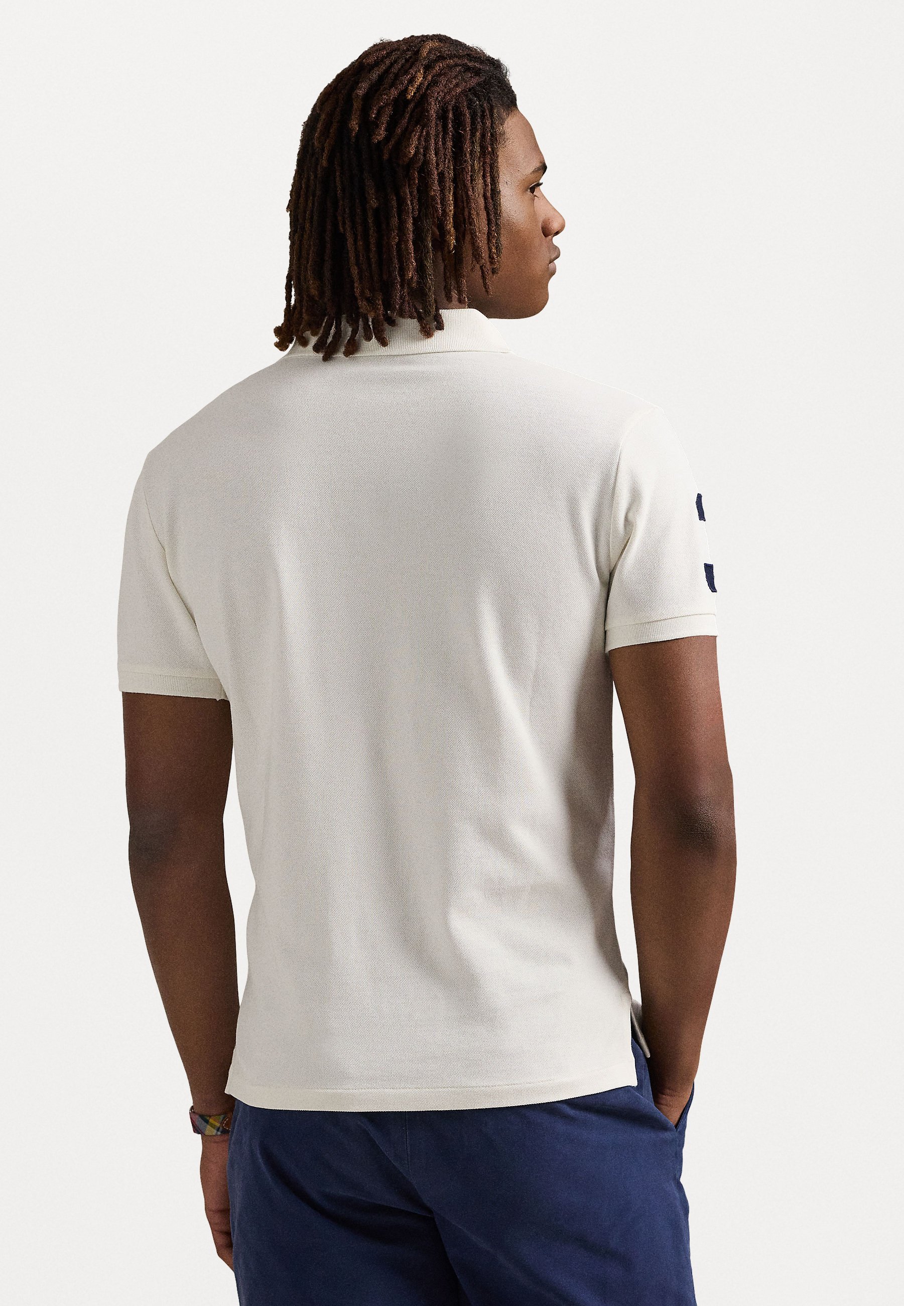 Polo Ralph Lauren Custom Slim Fit Big Pony Mesh Polo Shirt - Polo shirt - nevis