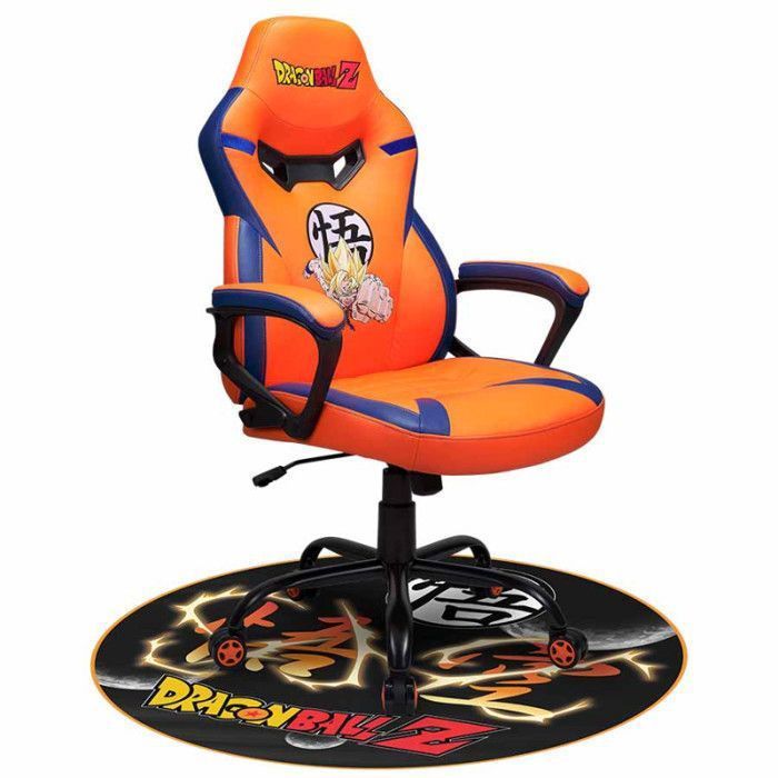 Chaise gaming DBZ Dragon Ball Z , fauteuil gamer Orange taille S/M