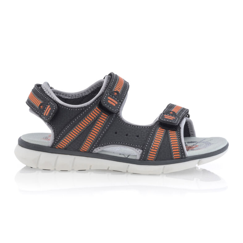 Blaue Jungen-Sandalen / Zehenfreie Schuhe