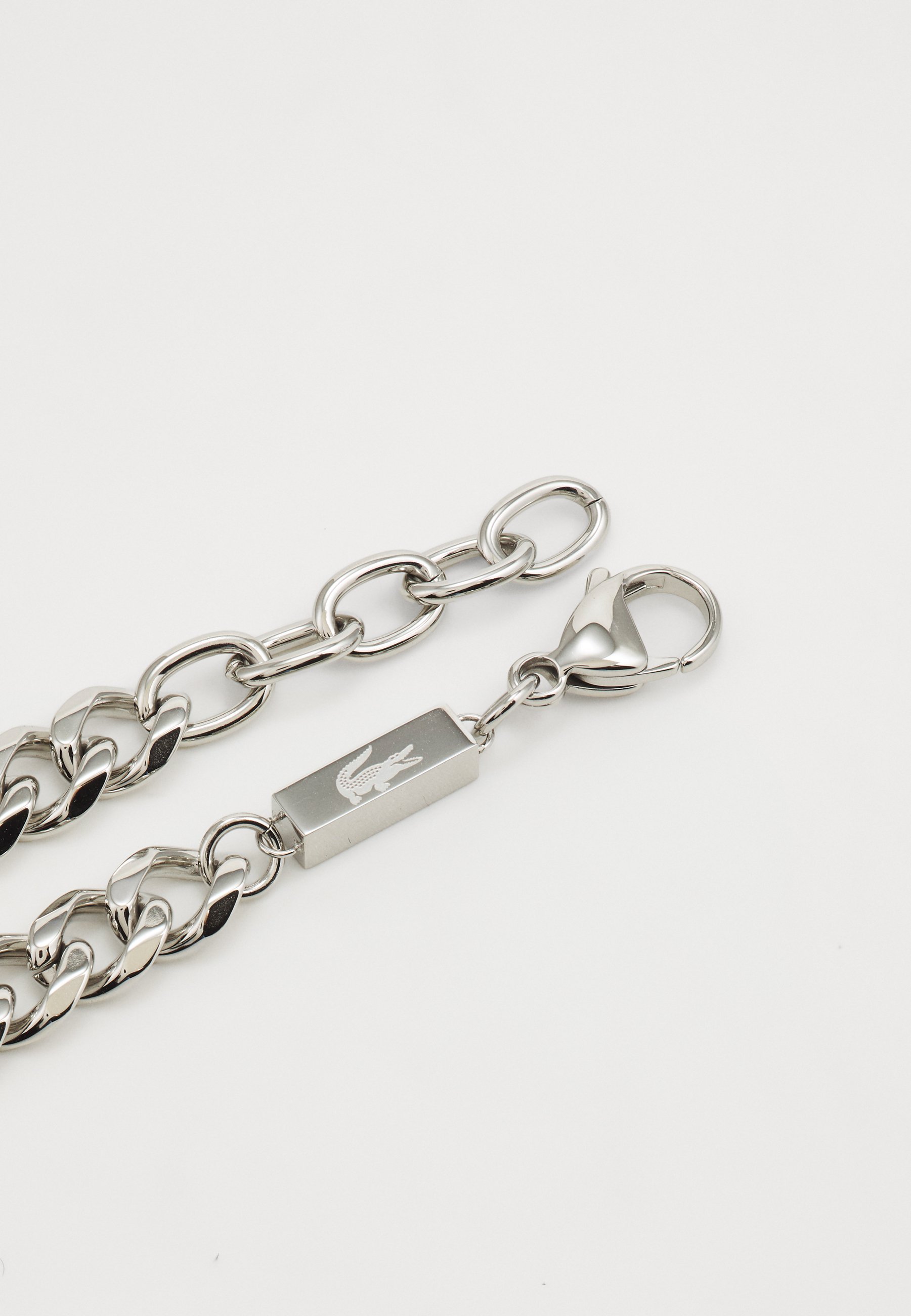Lacoste SCRIPT - Armband - zilverkleurig