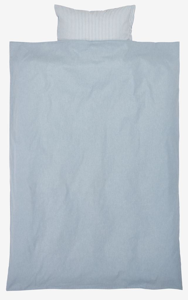 SHEILA Junior set posteljine obojen zlatnom pređom 100x140 plava