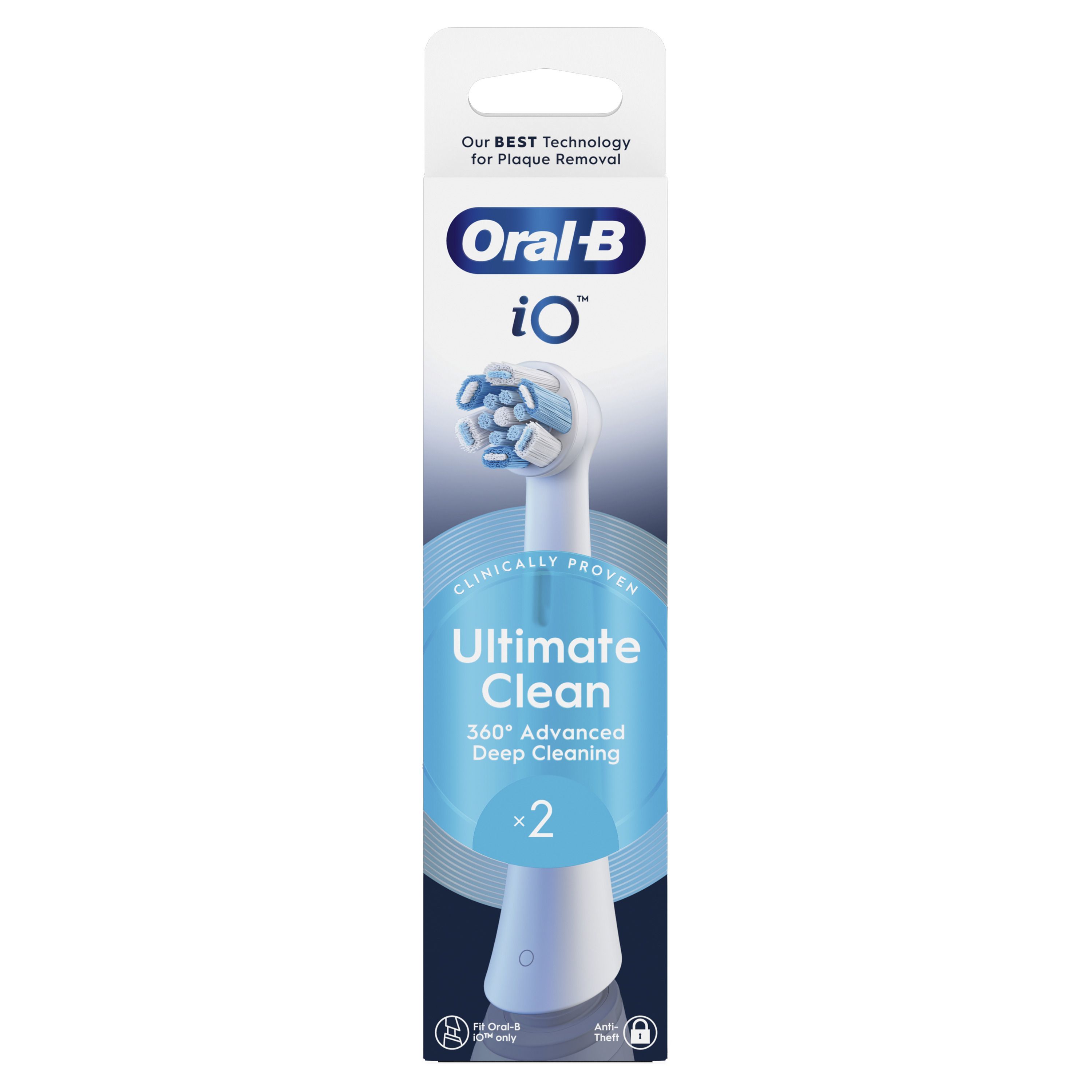 iO Ultimate Clean nadomestne glave ščetke Električne zobne ščetke
