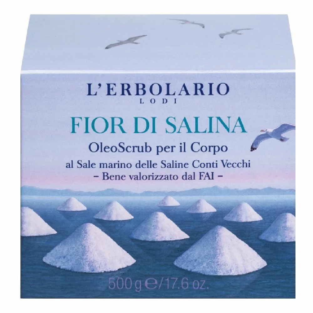 L'ERBOLARIO L'Erbolario Fior Di Salina peeling de óleo corporal 500 g suavizante
