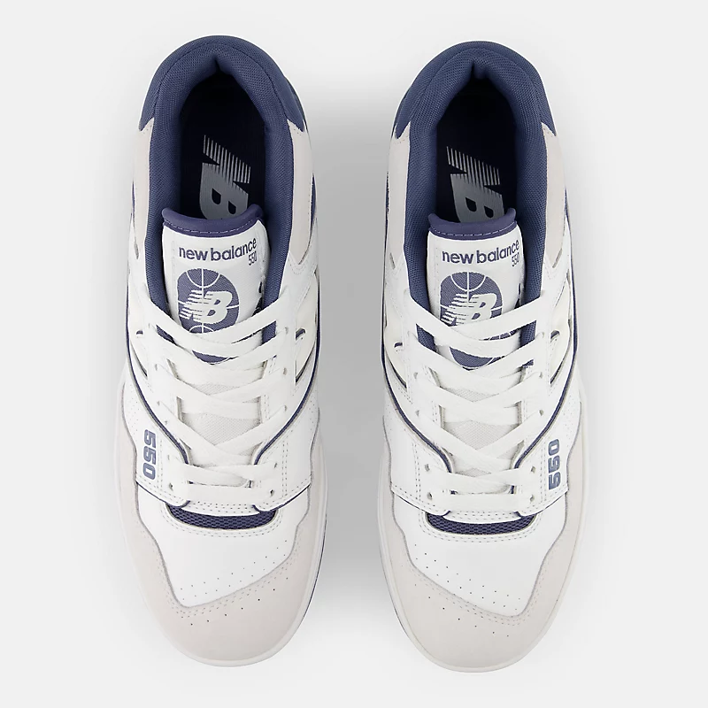 Unisex 550 - Alb cu Indigo Vintage