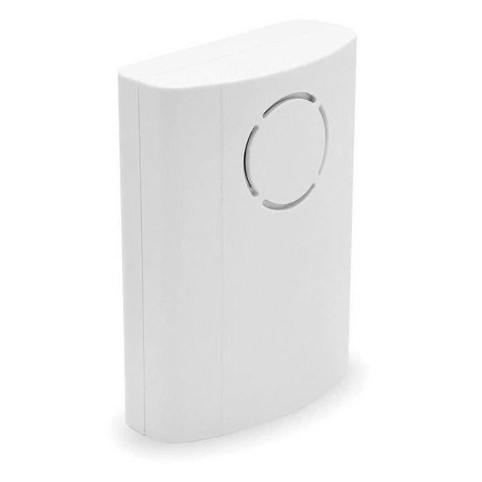 Campainha sem fio EXTEL Carillo - Alcance de 100 m - 36 toques - Botão à prova d'água IP44