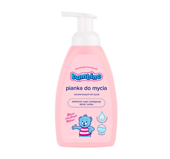 Bambino pianka do mycia 2w1 od pierwszych dni życia 500 ml