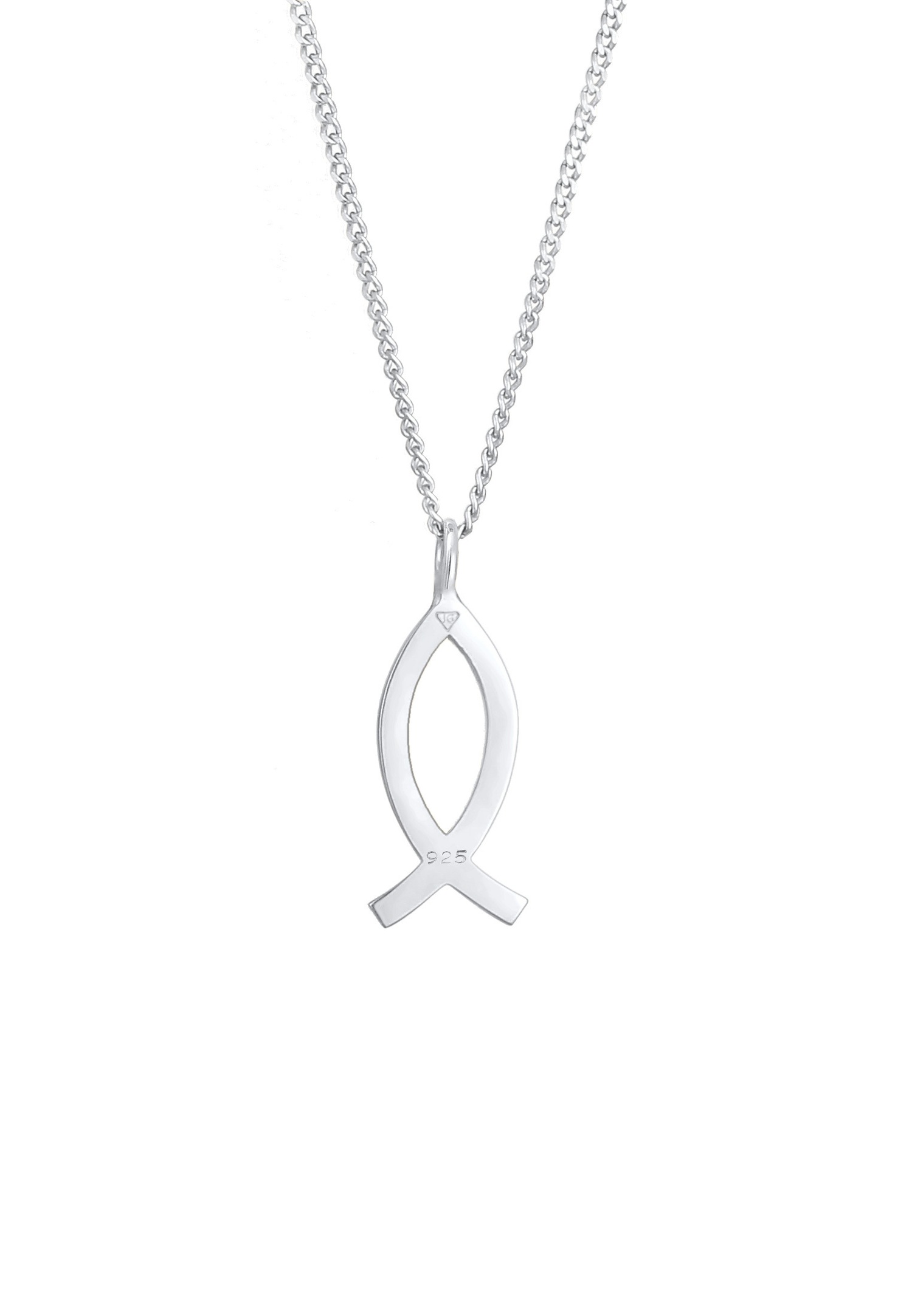 Elli Poisson Pendentif Réligion Connexion Collier Enfant - (925/1000) Argent