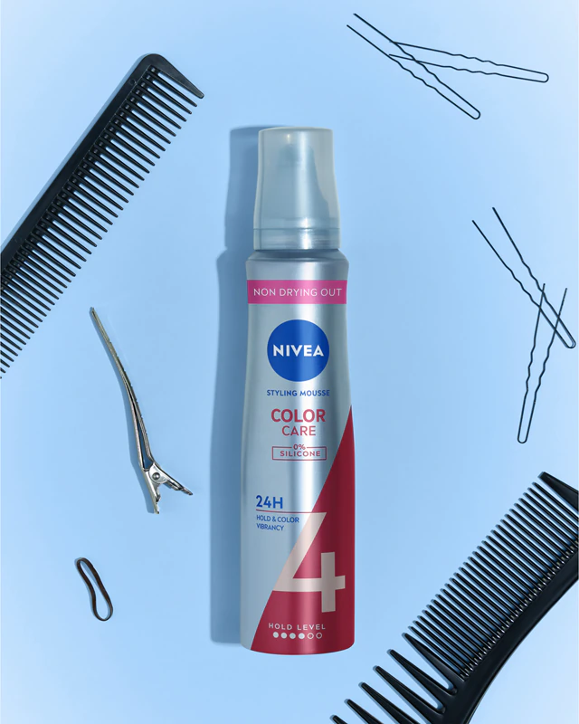 NIVEA Color Panthenol & Vitamine B3 haarmousse