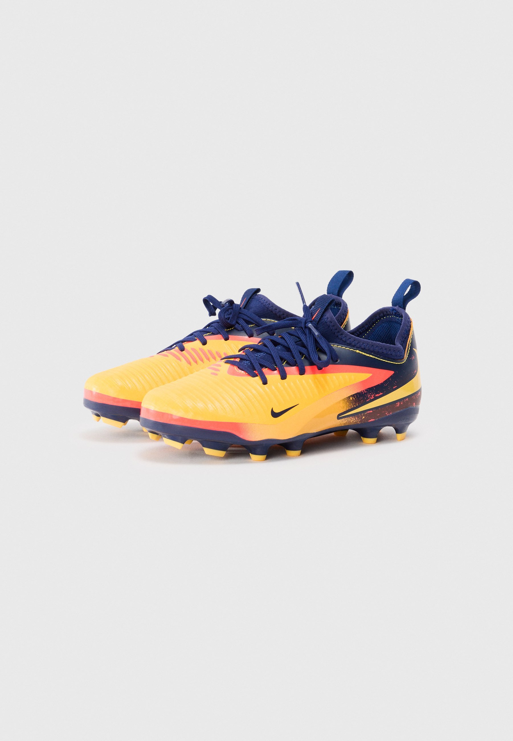Nike Performance PHANTOM 6 UNISEX - Kopačky na pevný povrch - black/grey blue/black