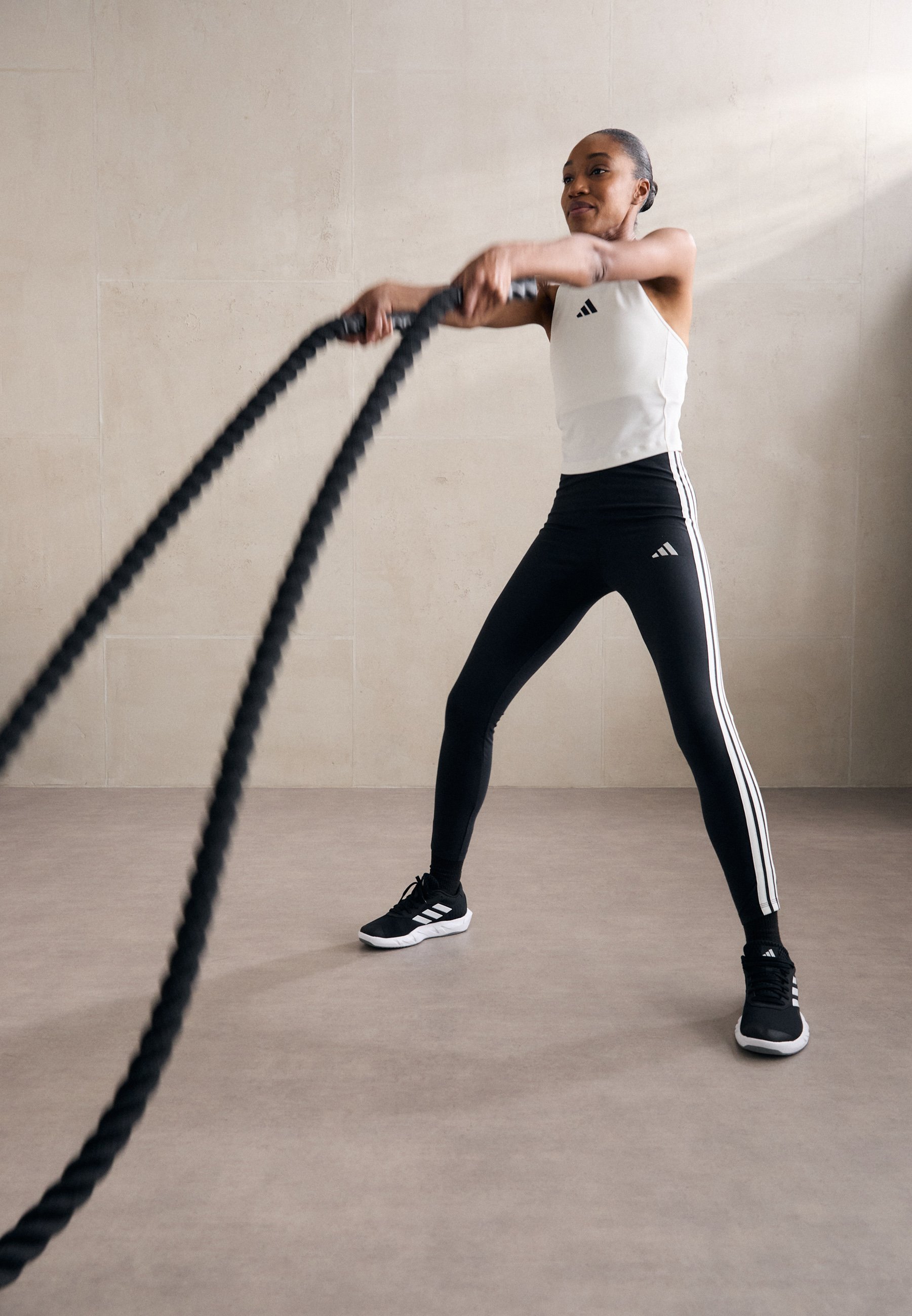 adidas Sportswear LEG - Leggings - schwarz/weiß
