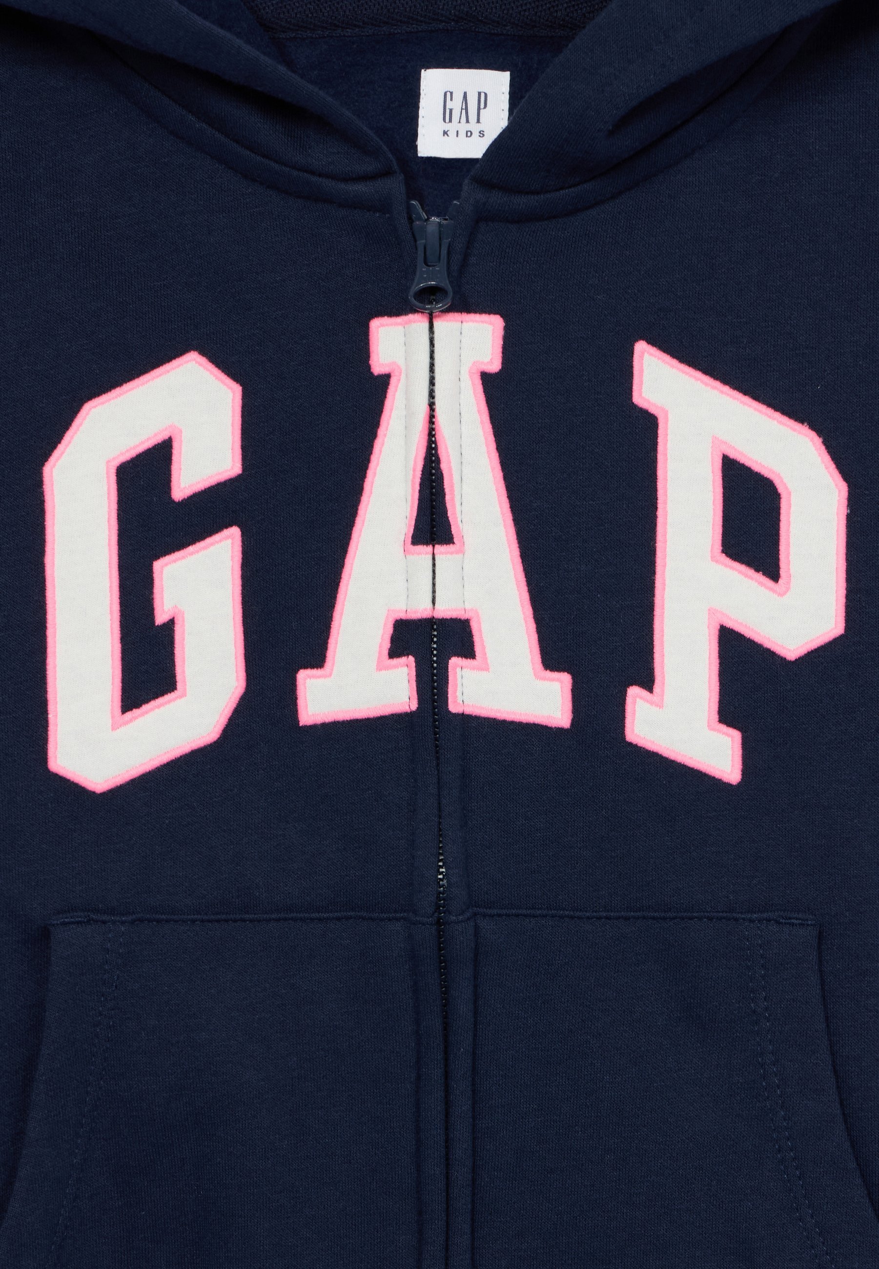 GAP KIDS RELAXED GAP LOGO ZIP HOODIE - Hoodie - tapijtblauw