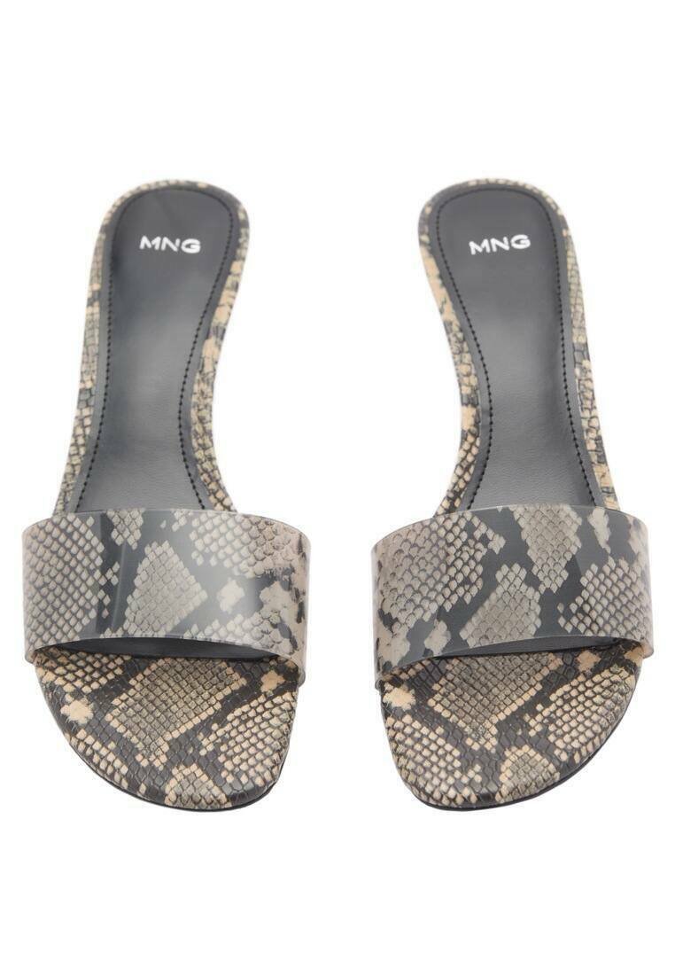 Mango CRESEN - Sandali con tacco - beige