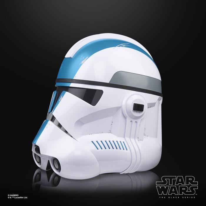 Casco elettronico premium da Clone Trooper della 501ª Legione, articolo per cosplay, età 14+, Star Wars The Black Series