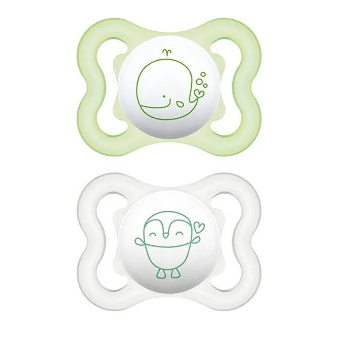 MAM Mam Air Schnuller 2-6 Monate, doppelt neutral, Accessoire für Kleinkinder