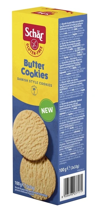 Schar boterkoekjes 3x33g