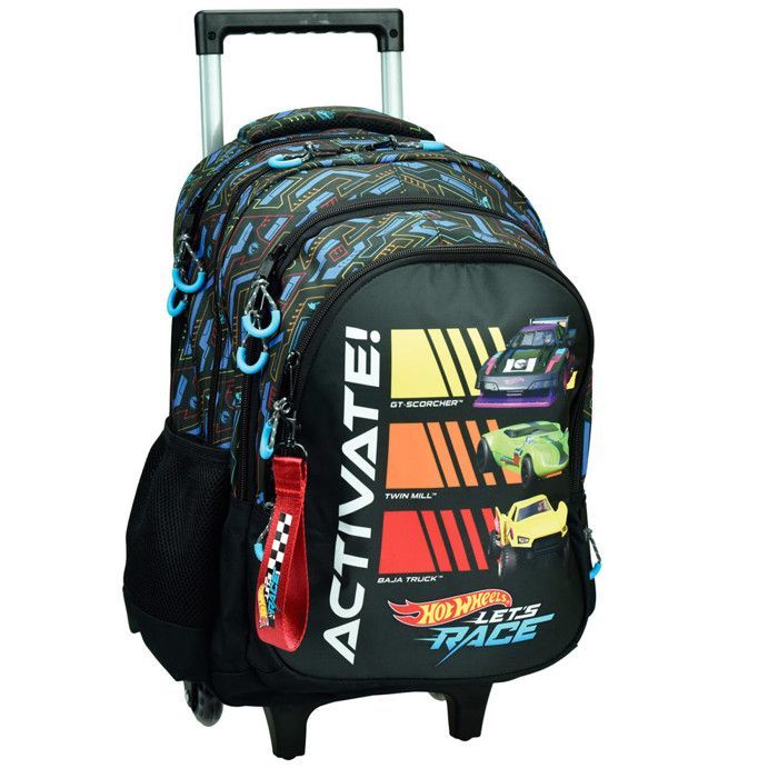 Hot Wheels Activate 46cm Premium Trolley Rugzak