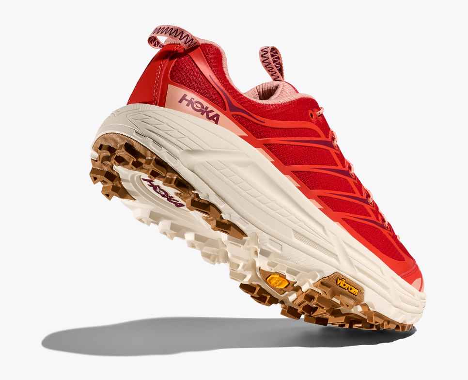 HOKA Mafate Three2 Tomate / Vermillon