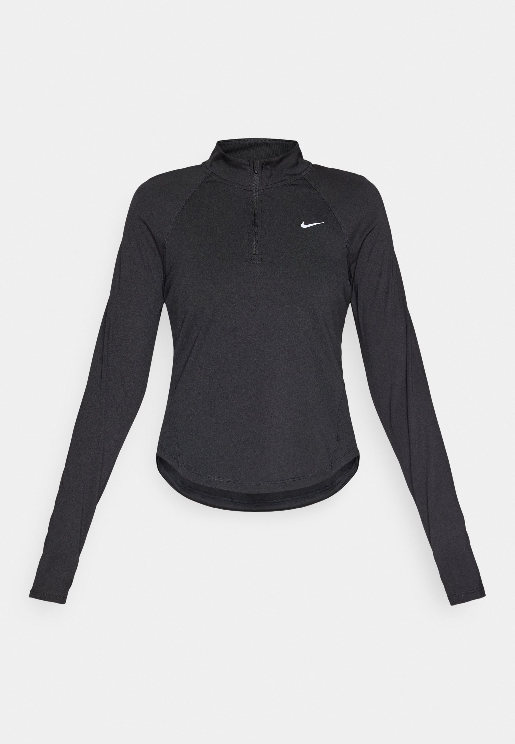 Nike Performance TEMPO TOP - Top met lange mouwen - zwart/wit