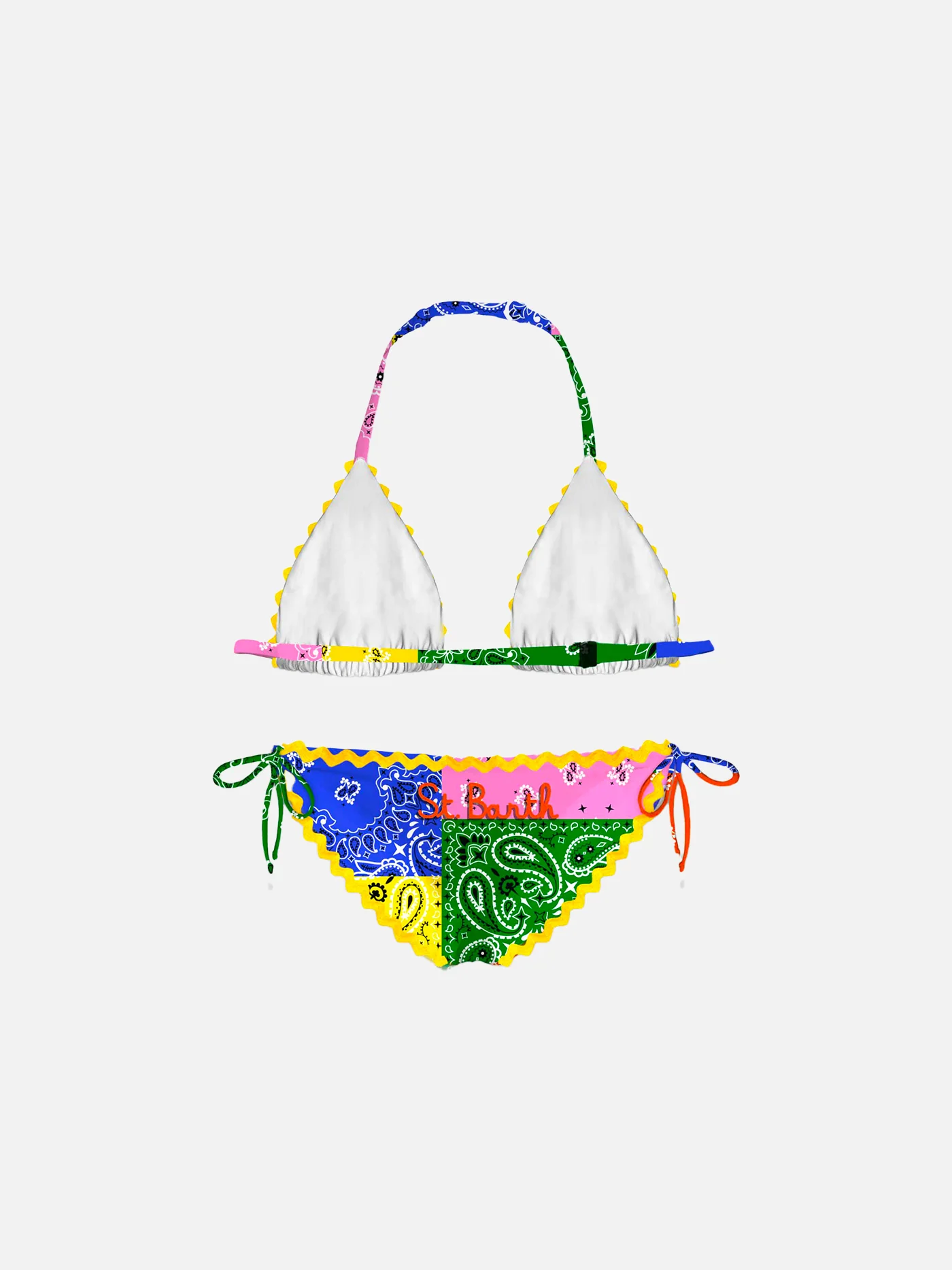 Bikini pour filles avec imprimé bandana