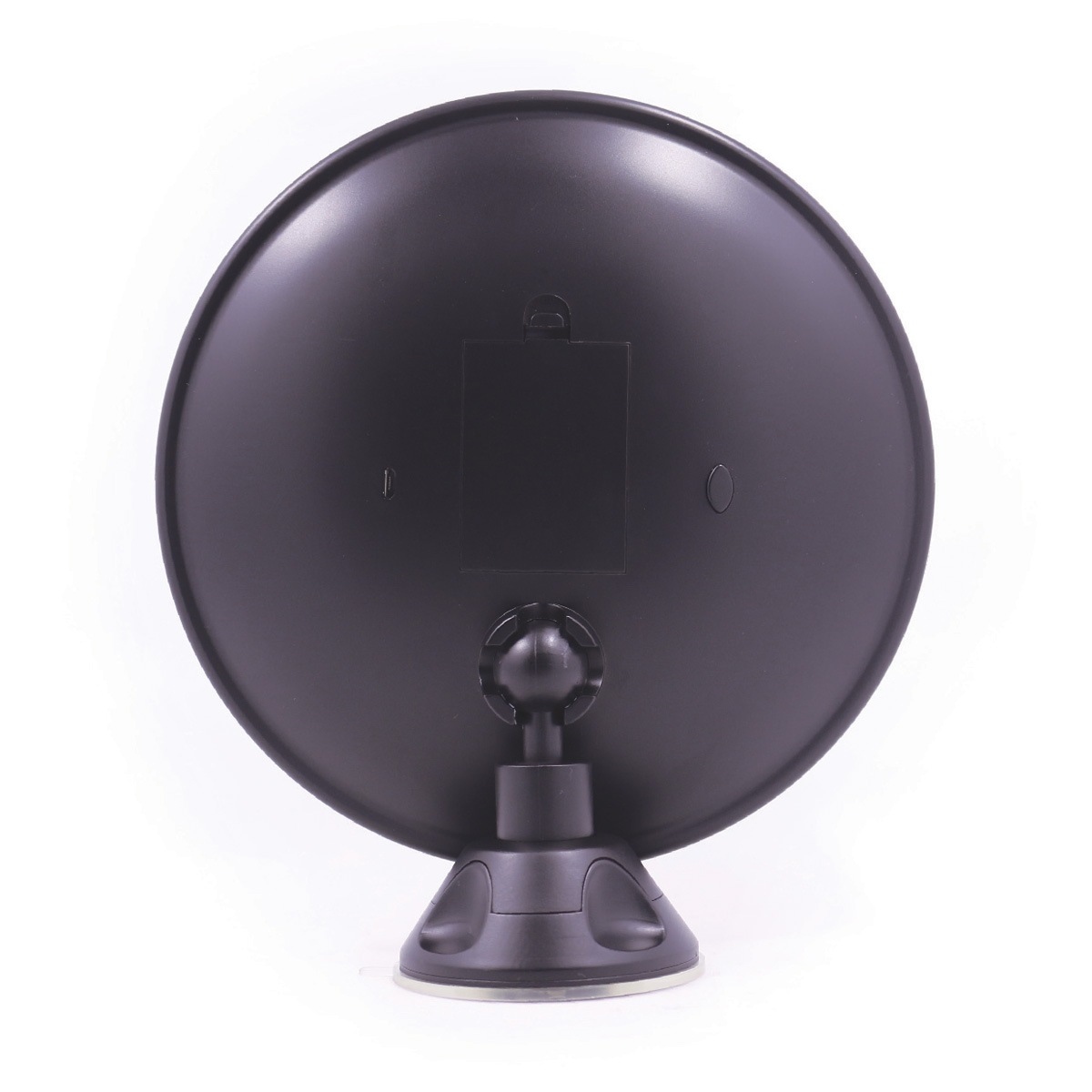 UNIQ Miroir à ventouse avec lumière LED et grossissement 10x - Noir
