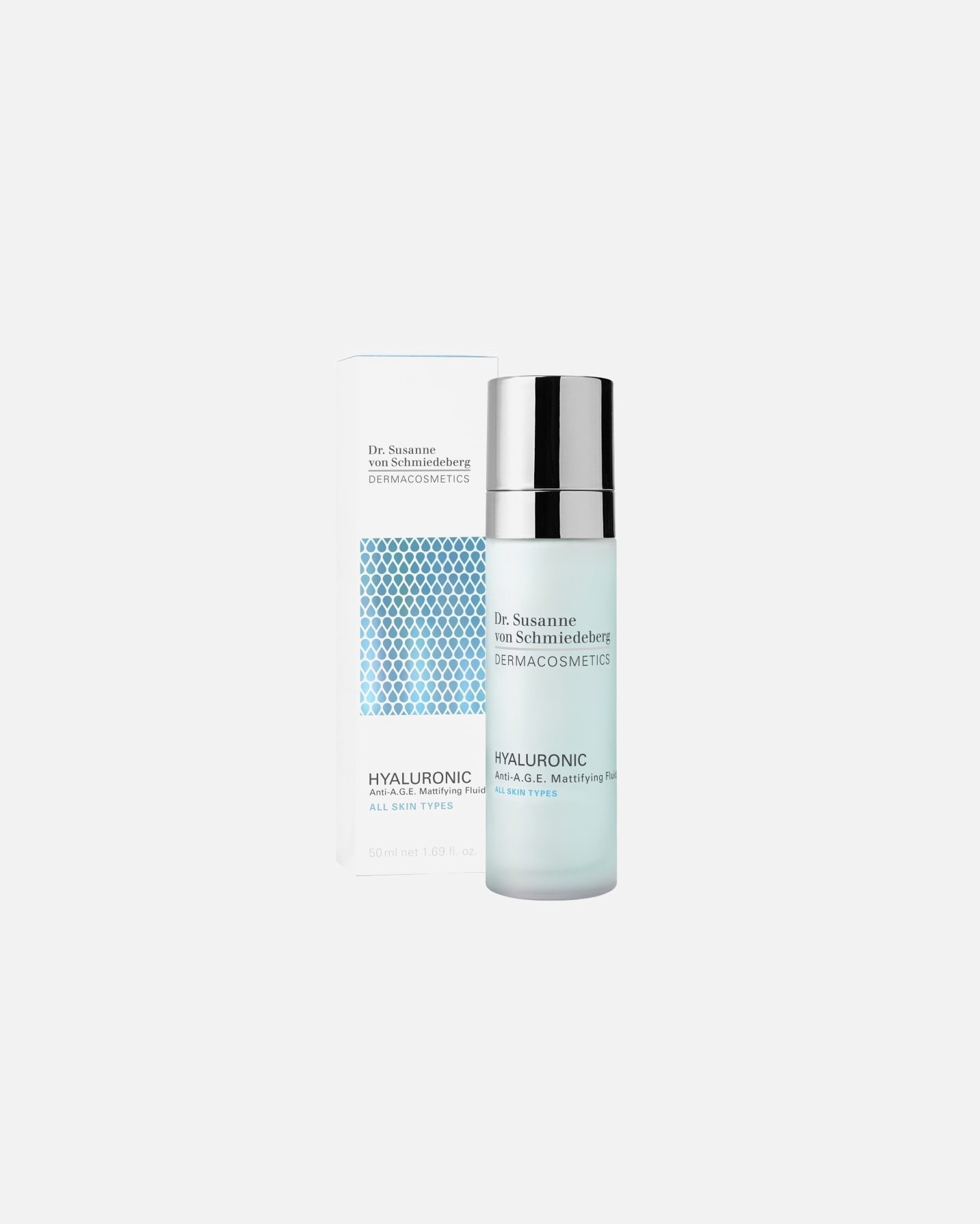 dr. Susanne von Schmiedeberg fluid za lice hijaluronski hijaluronski anti-AGE matirajući fluid - 50 ml