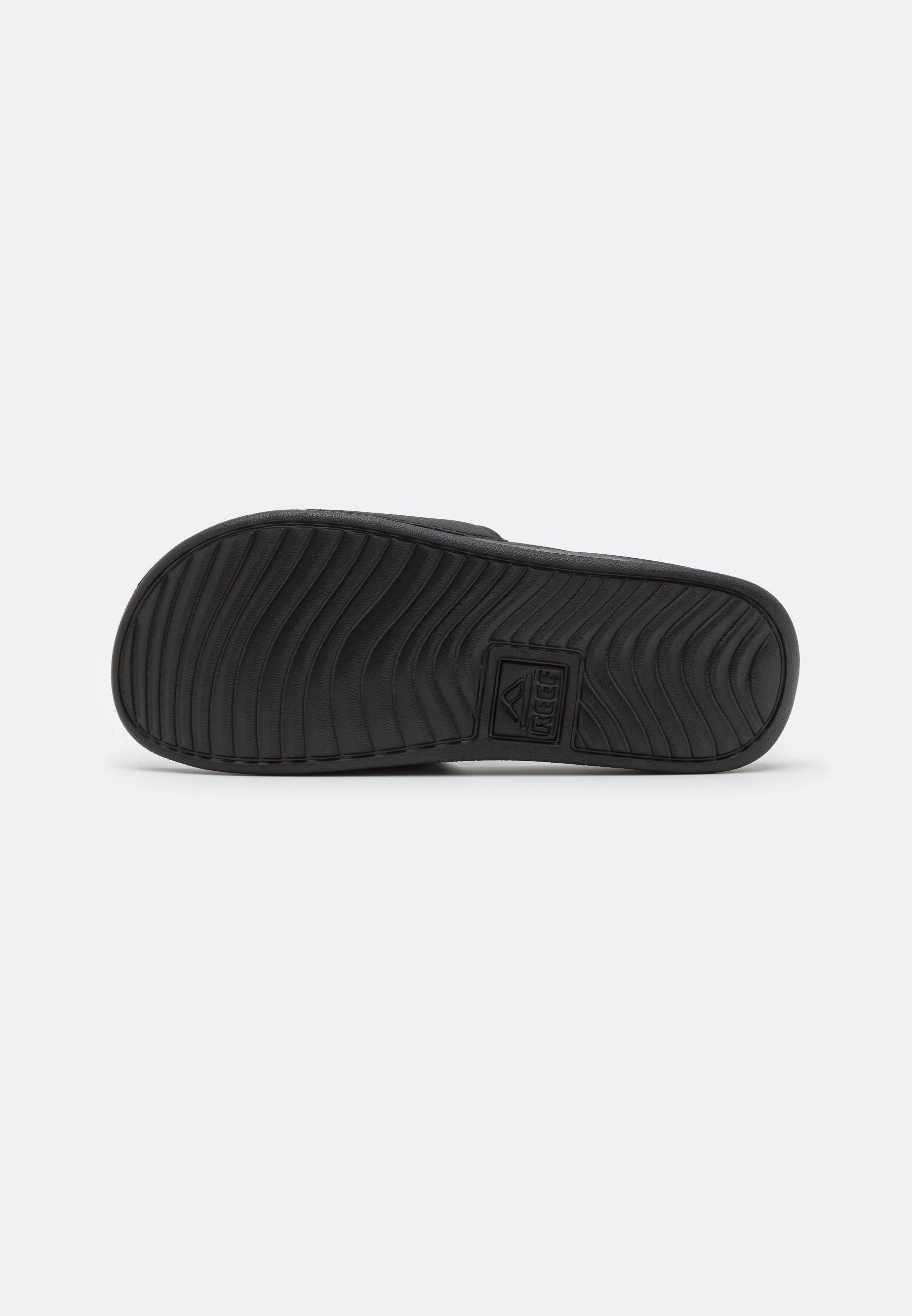 Reef ONE SLIDE - Mules - zwart/wit
